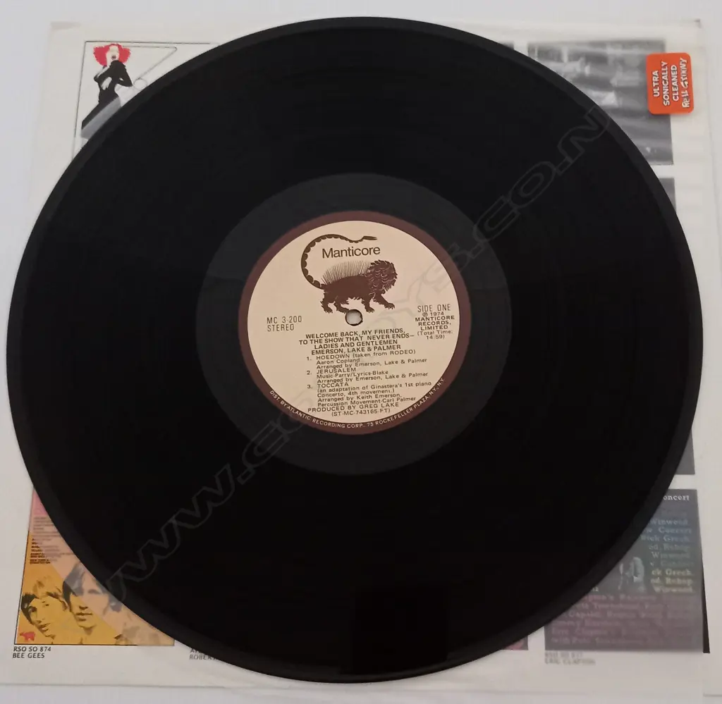 Emerson, Lake & Palmer, Welcome Back My Friends To The Show That Never Ends - Ladies And Gentlemen, (Triple Album) Image 1++